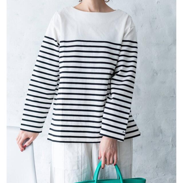 イエナ IENA別注 アーペーセー A.P.C. ボーダーカットソー イエナ IENA別注 アーペーセー A.P.C. ボーダーカットソー