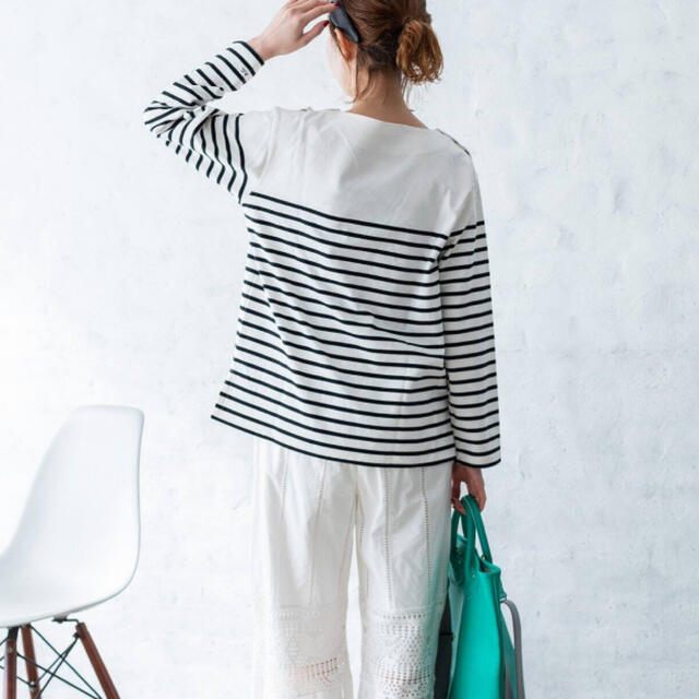 イエナ IENA別注 アーペーセー A.P.C. ボーダーカットソー イエナ IENA別注 アーペーセー A.P.C. ボーダーカットソー