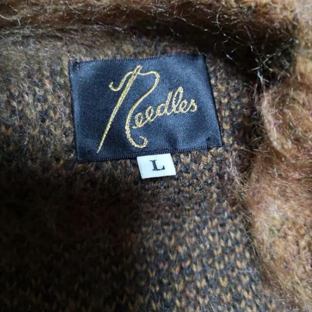 needles モヘアカーディガン　ドット 4