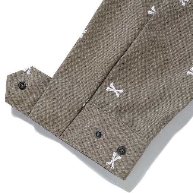 WTAPS  JUNGLE LS  COTTON OXFORD. TEXTILE