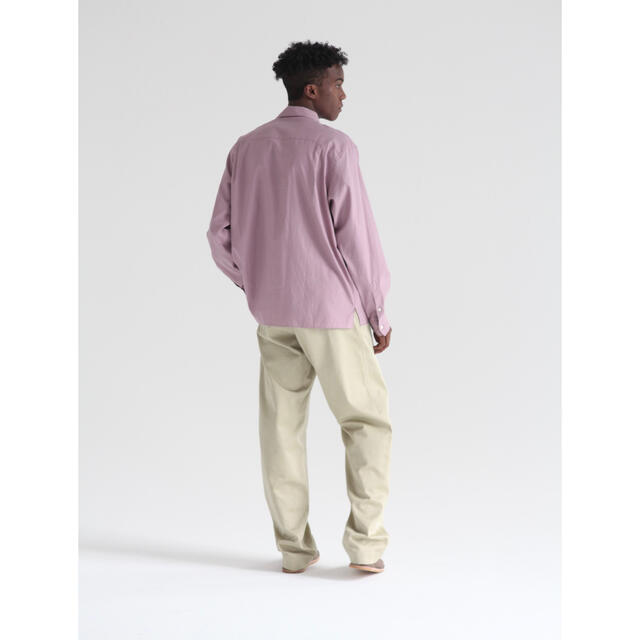 オーラリー新品紙タグ付★WASHED FINX TWILL BOX SHIRTS | フリマアプリ ラクマ