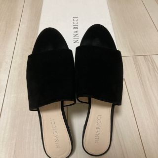 ドゥーズィエムクラス(DEUXIEME CLASSE)の最終値下　定価63,800 NINA RICCI フラットサンダル　size37(サンダル)