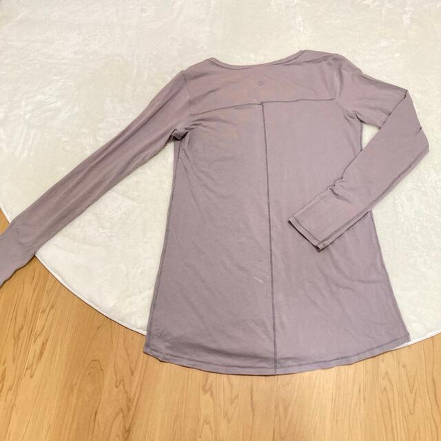 lululemon - lululemon ルルレモン ロングスリーブ 薄手トップス lululemon - lululemon ルルレモン ロングスリーブ 薄手トップス