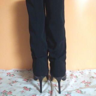 JIMMY CHOO - 新春SALE! 中古 ジミーチュウ ロングブーツ ブラック (36 ...
