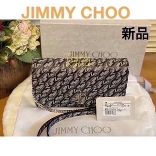 ジミーチュウ(JIMMY CHOO)の新品ジミーチュウJCロゴPALACEレディースチェーンウォレットショルダーバッグ(ショルダーバッグ)