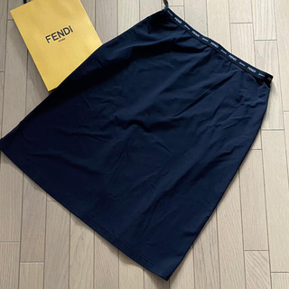 フェンディ(FENDI)のFENDI jeans ストレッチスカート　44(ひざ丈スカート)