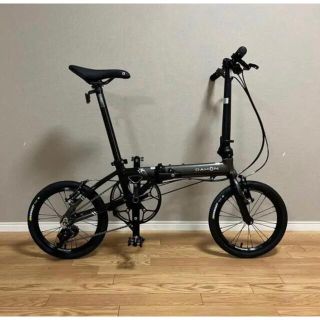 ダホン(DAHON)のDAHON K3 PRO 16インチ 5速仕様 ガンメタルxブラック(自転車本体)