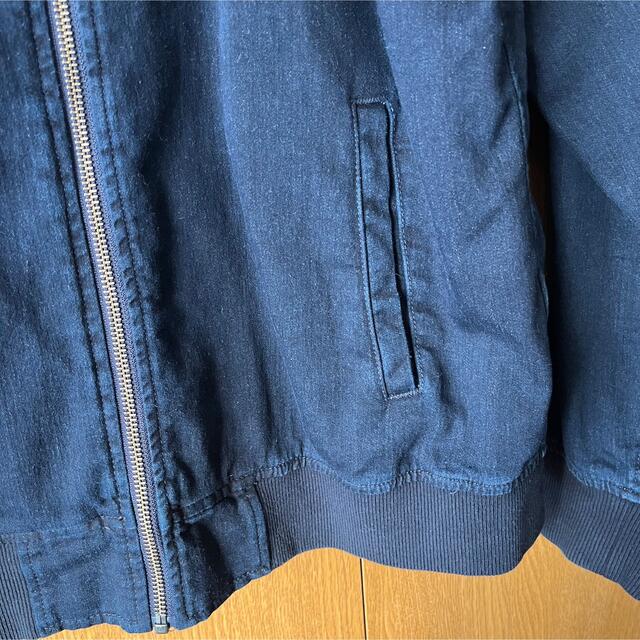 ikka(イッカ)の【ikka】デニムジャケット　ブルゾン　Lサイズ メンズのジャケット/アウター(ブルゾン)の商品写真