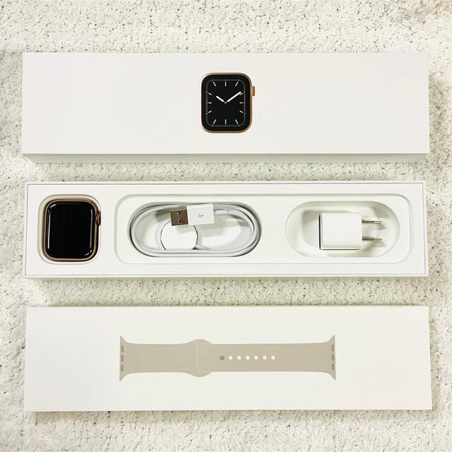 Apple Watch Series 5 ゴールド ステンレス 44mm