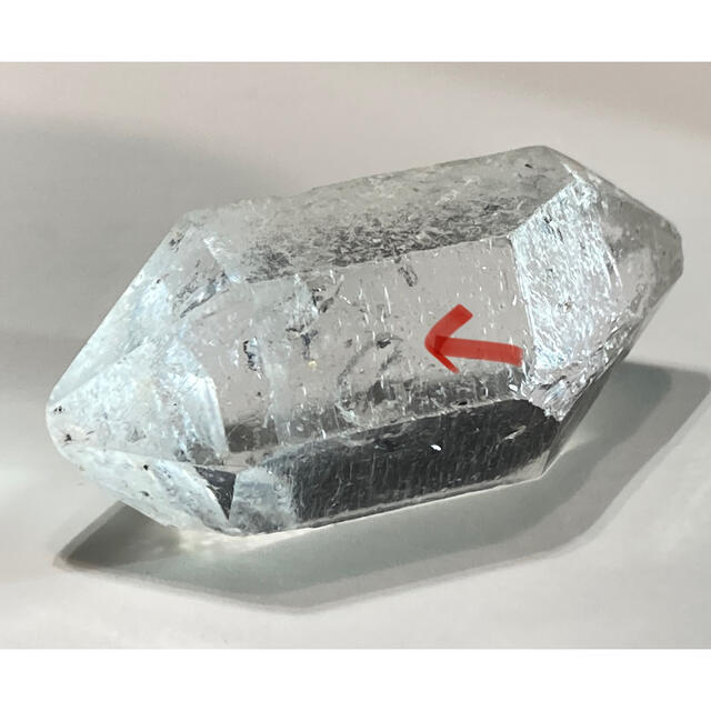 水入り水晶✨ チベット産 気泡入り 両錘水晶 ダブルポイント ウォーターイン