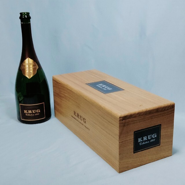 配送日指定可 【稀少】KRUG 1981 木箱入り空瓶 | www.mosquitec.com.br