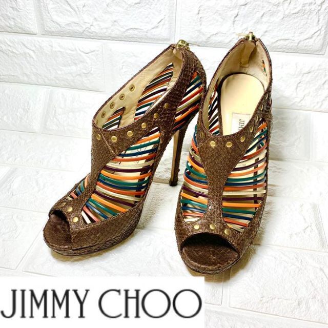 JimmyChoo ジミーチュウ　サンダル　エスニック　ヒッピー　アジアン