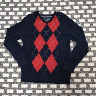 トミーヒルフィガー(TOMMY HILFIGER)のTOMMY HILFIGER アーガイルニット(ニット/セーター)