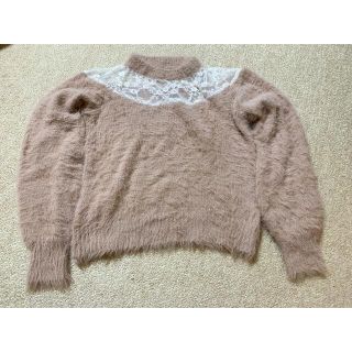 アメリエルマジェスティックレゴン(amelier MAJESTIC LEGON)のシャギーニット　MAJESTIC LEGON レディース(ニット/セーター)