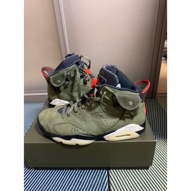 値下　NIKE AIR JORDAN 6 RETRO SP トラヴィススコット