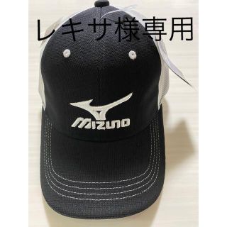 ミズノ(MIZUNO)のミズノ　ゴルフ　メッシュキャップ　ホワイト／ブラック　フリーサイズ(ウエア)