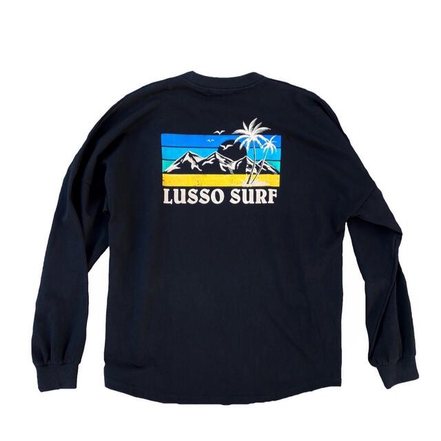 西海岸系　LUSSO SURF 刺繍ロンT スウェット　Mサイズ　RVCA