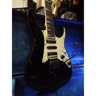 アイバニーズ(Ibanez)のIbanez RG350EX MOD hyblid black/ivory(エレキギター)