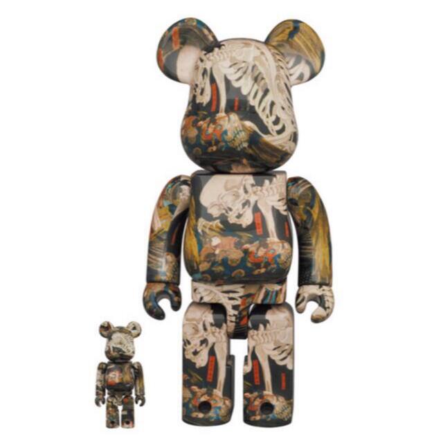 BE@RBRICK(ベアブリック)の BE＠RBRICK 歌川国芳「相馬の古内裏」100% & 400% エンタメ/ホビーのフィギュア(その他)の商品写真