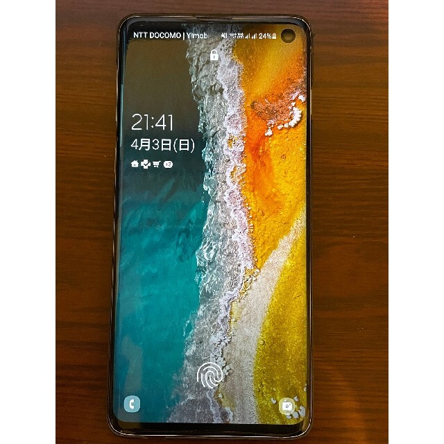 おまけ多数 サムスンGalaxy S10e ホワイト 海外版SIMフリー128GBメモリ ...