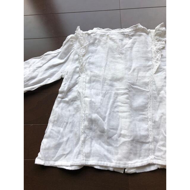 ZARA KIDS(ザラキッズ)のZARA baby フリルブラウス キッズ/ベビー/マタニティのベビー服(~85cm)(シャツ/カットソー)の商品写真