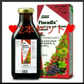 サルース(salus)の新品未開封✨Floradix❤フローラディクス❤250ml❤2本セット(その他)