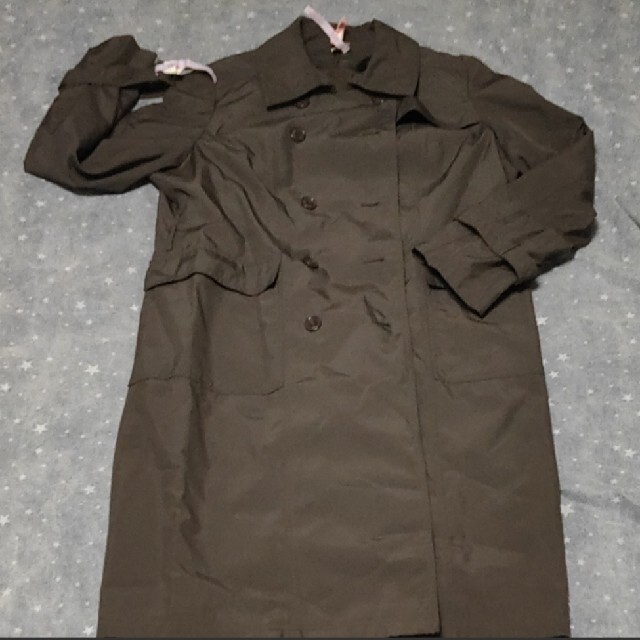 ロングコート 3L チャコールグレー （茶系） レディースのジャケット/アウター(ロングコート)の商品写真