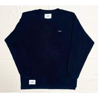 ダブルタップス(W)taps)のM 02 EX40 WTAPS WAFFLE LS black(Tシャツ/カットソー(七分/長袖))