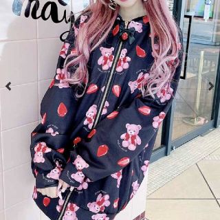 MA*RSマーズmarsma*rs薔薇レースおりぼんパーカーローズrose