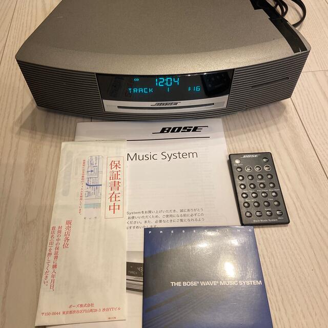 BOSE(ボーズ)のbose wave music system  スマホ/家電/カメラのオーディオ機器(スピーカー)の商品写真