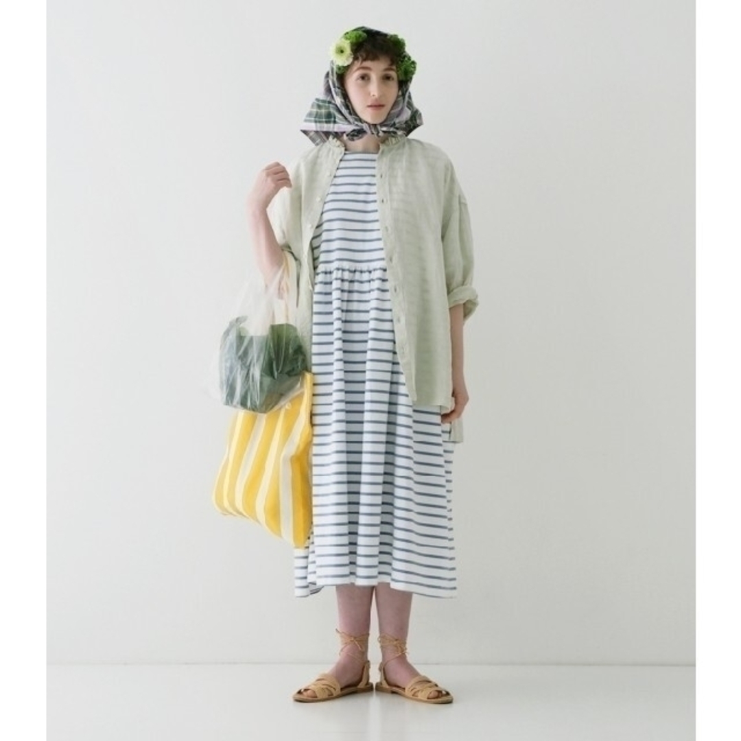 nest Robe - ネストローブ♡リネンサクラ染めフリルブラウスの nest Robe - ネストローブ♡リネンサクラ染めフリルブラウスの