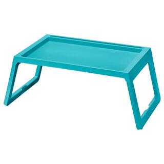 イケア(IKEA)の【新品】イケア　IKEA KLIPSK　クリプスク　トレイ テーブル ターコイズ(コーヒーテーブル/サイドテーブル)