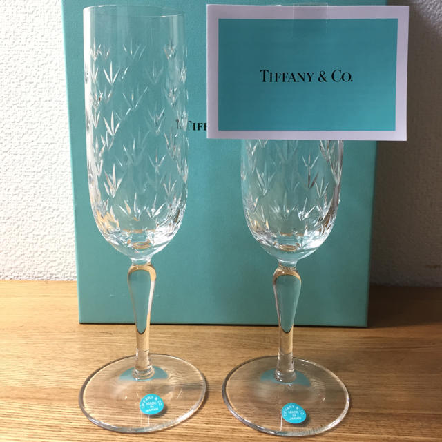 Tiffany & Co. - ティファニーワイングラス新品 箱ありの通販 by Takafumi's shop｜ティファニーならラクマ