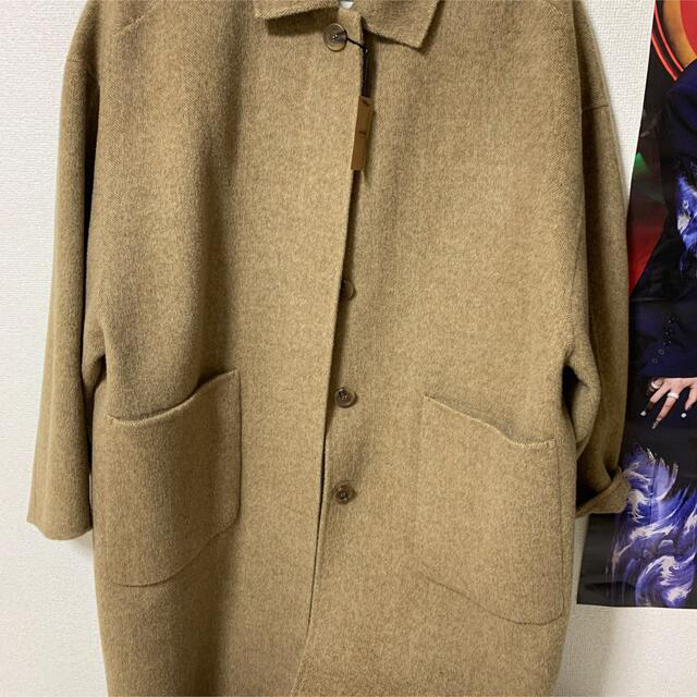 NOKCHA ハンドメイドコート　ウール レディースのジャケット/アウター(ロングコート)の商品写真