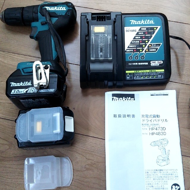 Makita - (s-_-h-_-o専用)マキタHP483DRFX充電式震動ドライバドリルの