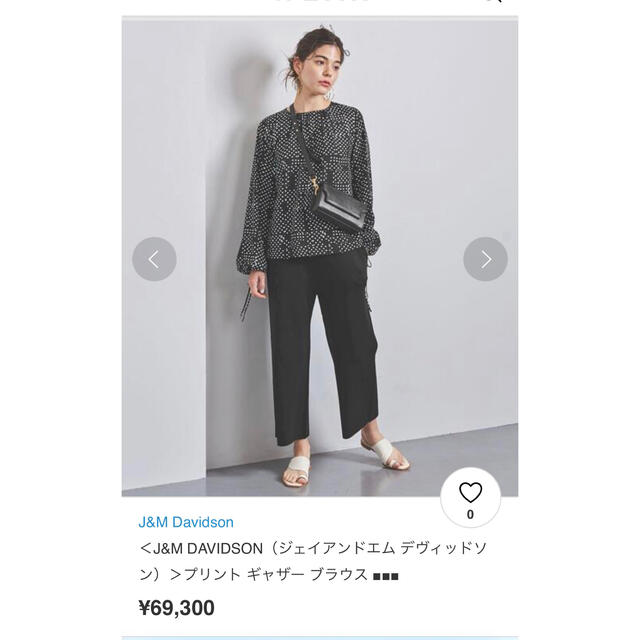 Ju0026M DAVIDSON ブラウス-