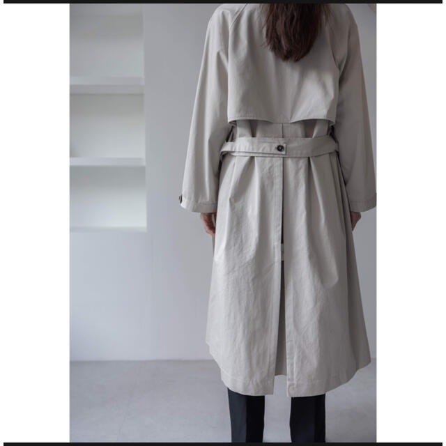 Soutien Collar Trench Coat_Stonegray レディースのジャケット/アウター(トレンチコート)の商品写真