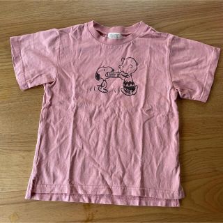 サニーランドスケープ(SunnyLandscape)の美品 アプレレクール × PEANUTS 半袖Tシャツ 120cm(Tシャツ/カットソー)