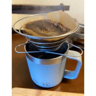 コーヒーバネット　美味しくコーヒーを淹れる　キャンプ　携帯用　バイクツーリング(調理器具)