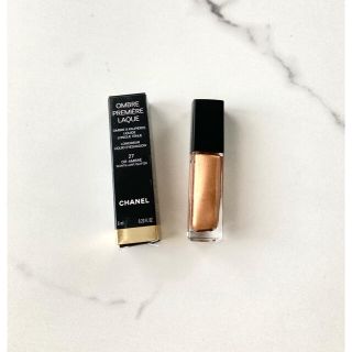 シャネル(CHANEL)の限定色 試し塗りのみ★シャネル オンブル プルミエール ラック 27(アイシャドウ)