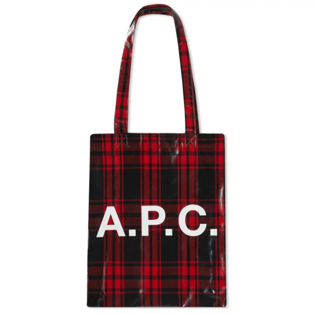 A.P.C - A.P.Cトートバッグ チェック柄の通販 by るか's shop A.P.C - A.P.Cトートバッグ チェック柄の通販 by るか's shop