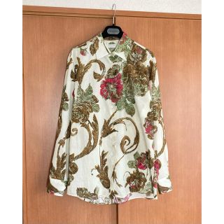 ドリスヴァンノッテン(DRIES VAN NOTEN)の専用! 超美品★ドリスヴァンノッテン 20ss フラワープリント 長袖 シャツ(シャツ/ブラウス(長袖/七分))