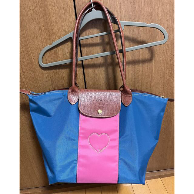 LONGCHAMP(ロンシャン)のLongchamp プリアージュ　カスタマイズ　ロングハンドル レディースのバッグ(トートバッグ)の商品写真