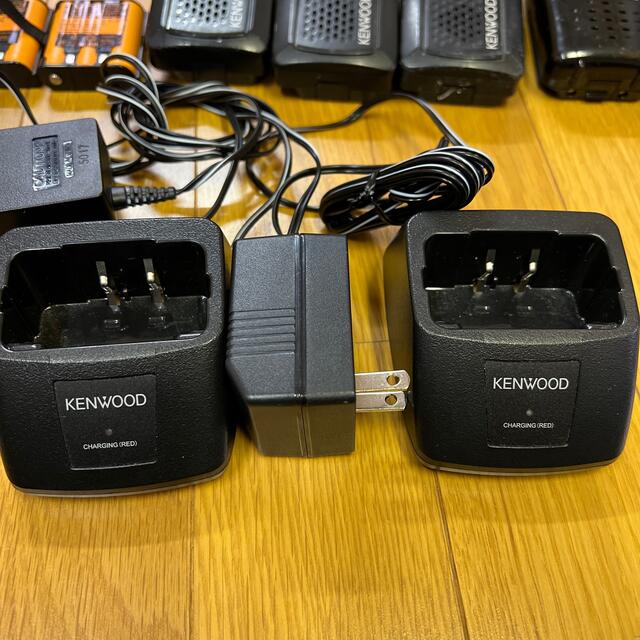 KENWOOD 無線機 DEMITOSS UBZ-LP20 3台+おまけ2台