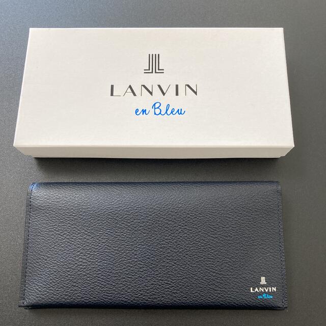 LANVIN en Bleu(ランバンオンブルー)の【新品】メンズ 長財布 LANVIN en Bleu メンズのファッション小物(長財布)の商品写真