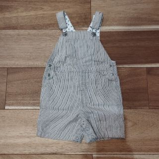 プチバトー(PETIT BATEAU)の【新品】プチバトー＊サロペット♪74cm(パンツ)