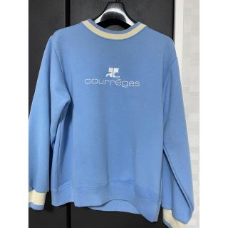 【新品タグ付】courreges クレージュ トレーナー スウェット イエロー