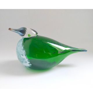 イッタラ(iittala)のViolet Green Swallow　②　オイバトイッカ　iittala(置物)