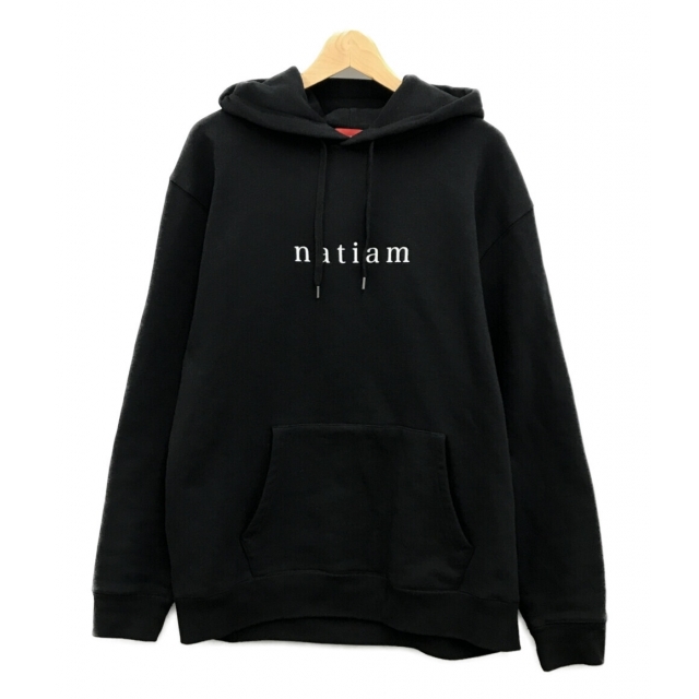 OVER PRINT パーカー natiam hoodie ユニセックス L