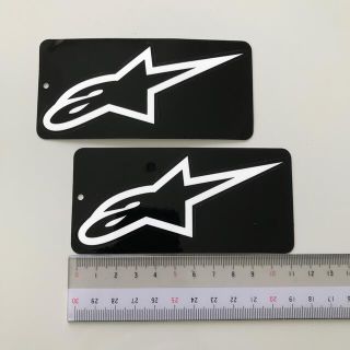 アルパインスターズ(alpinestars)のアルパインスターズ  ステッカー　2枚(ステッカー)